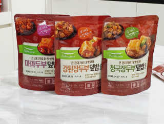 [풀무원] 큰건더기로 더 맛있게, 두부덮밥소스 3종 — 5점을 준 리뷰어가 2020년 12월 올린 사용 사진