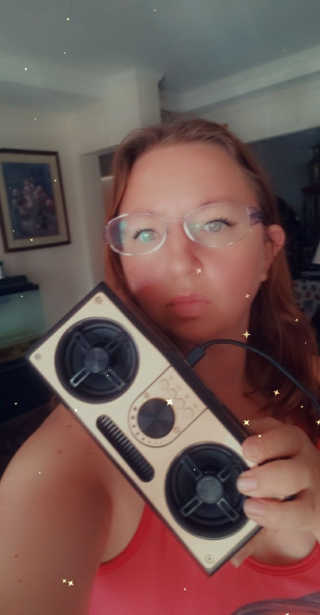SEVIZ RETRO20W 레트로 블루투스 스피커 — 4.5점을 준 리뷰어가 2020년 6월 올린 사용 사진