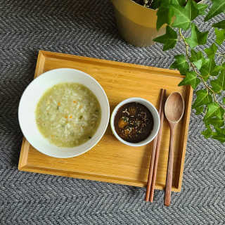 바다는다웰빙이다 완도사랑 전복죽 250g - 2팩 + 전복장조림 2팩 — 5점을 준 리뷰어가 2020년 11월 올린 사용 사진
