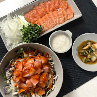 동원산업 항공직송 동원생연어_400g — 5점을 준 리뷰어가 2020년 4월 올린 사용 사진