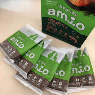[풀무원 아미오] 자연담은식단 1kg 3종 — 5점을 준 리뷰어가 2020년 12월 올린 사용 사진