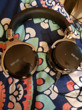 SEVIZ Bluetooth Headphones 10 3color — 5점을 준 리뷰어가 2020년 8월 올린 사용 사진