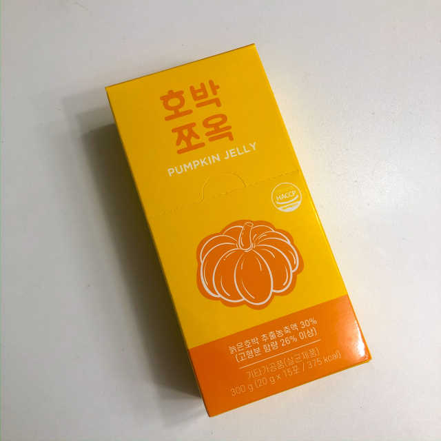 국산 늙은 호박즙 호박쪼옥 젤리 20g x 15포 리뷰 사진