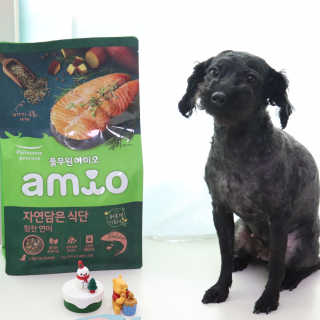 [풀무원 아미오] 자연담은식단 1kg 3종 — 5점을 준 리뷰어가 2020년 12월 올린 사용 사진