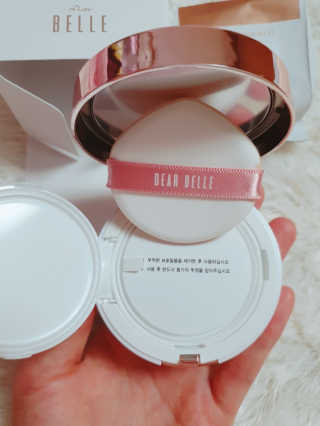 디어벨르 크림쿠션 DEAR BELLE CREAM COUSION — 5점을 준 리뷰어가 2020년 9월 올린 사용 사진