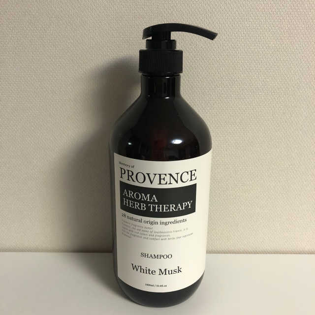프로방스 화이트머스크 퍼퓸 샴푸 1000ml 업그레이드 리뷰 사진