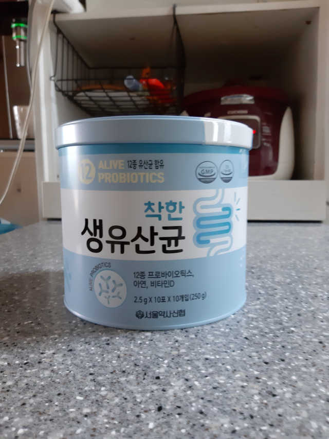 서울약사신협_착한생유산균_2.5G x 100포 리뷰 사진