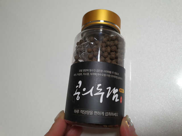 검은콩 서리태환 콩의두감 하수오+ 100g/1병 리뷰 사진