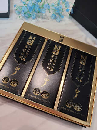 헬스업_천명진프리미엄홍삼스틱_10ml x 30포 — 5점을 준 리뷰어가 2020년 7월 올린 사용 사진