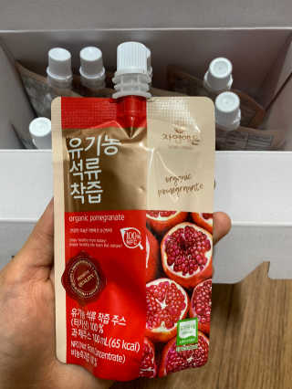 자연에온 유기농 석류 착즙 100mL 10개입 2BOX — 5점을 준 리뷰어가 2020년 11월 올린 사용 사진
