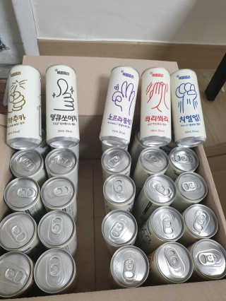 일화 No 슈가0Kcal 스테비아 톡별콜라 콤보팩 250mlX30 캔 — 3점을 준 리뷰어가 2020년 7월 올린 사용 사진