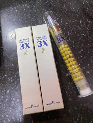 메이준스킨케어 메이준 스킨케어 골드샷 이데베논 3X — 5점을 준 리뷰어가 2020년 5월 올린 사용 사진