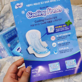 LG유니참 쏘피SOFY [SOFY] 바디피트 쿨링프레쉬 — 5점을 준 리뷰어가 2020년 6월 올린 사용 사진