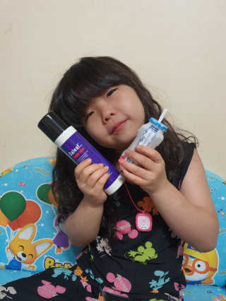 달리프 글램 샤이닝 스프레이 150ml — 4점을 준 리뷰어가 2020년 6월 올린 사용 사진