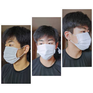 모아이 데일리 마스크 30매 개별포장 FDA등록 — 5점을 준 리뷰어가 2020년 11월 올린 사용 사진