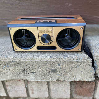 SEVIZ RETRO20W 레트로 블루투스 스피커 — 5점을 준 리뷰어가 2020년 9월 올린 사용 사진