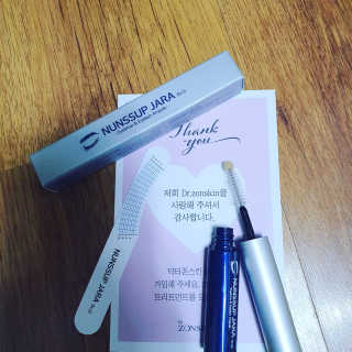 닥터존스킨 눈썹자라 — 5점을 준 리뷰어가 2020년 8월 올린 사용 사진
