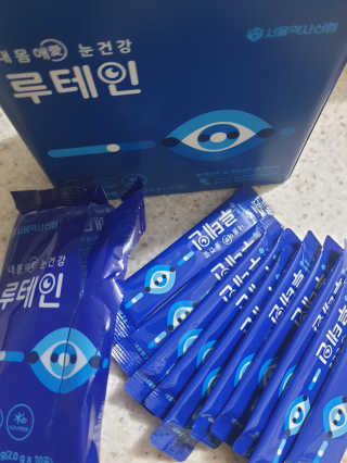 서울약사신협_내몸애눈건강루테인_2g x 50포 — 5점을 준 리뷰어가 2020년 5월 올린 사용 사진