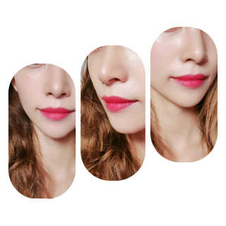 셀프코딩 코드 레드 소프트 립스틱 — 4점을 준 리뷰어가 2020년 8월 올린 사용 사진
