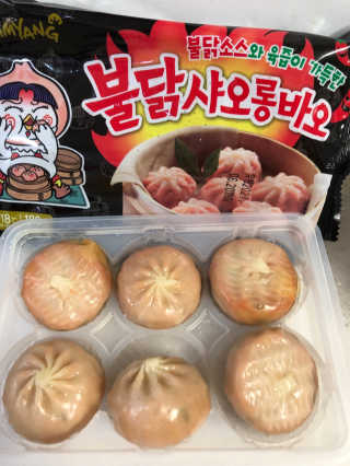 삼양냉동 [삼양] 불닭샤오롱바오+까르보불닭샤오롱바오 2세트구성 — 4.5점을 준 리뷰어가 2020년 11월 올린 사용 사진