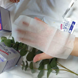 100도 이상에서 삶아 멸균 안심 아이수 구강 티슈 — 5점을 준 리뷰어가 2020년 11월 올린 사용 사진