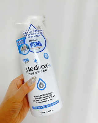 Medilox 메디록스 살균소독제_3종 500ml [택 1] — 5점을 준 리뷰어가 2020년 8월 올린 사용 사진