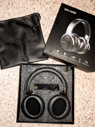 SEVIZ Bluetooth Headphones 10 3color — 4.5점을 준 리뷰어가 2020년 10월 올린 사용 사진