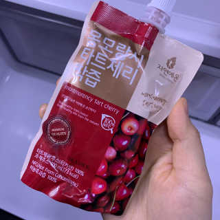 자연에온 몽모랑시 타트체리 착즙 100mL 10개입 2BOX — 5점을 준 리뷰어가 2020년 10월 올린 사용 사진