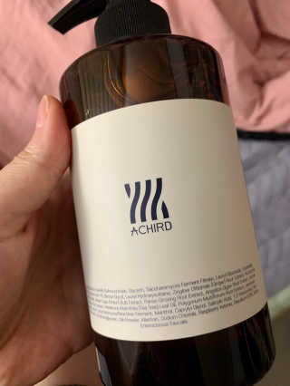 에이처드 유산균 탈모 샴푸 500ml — 4점을 준 리뷰어가 2020년 9월 올린 사용 사진