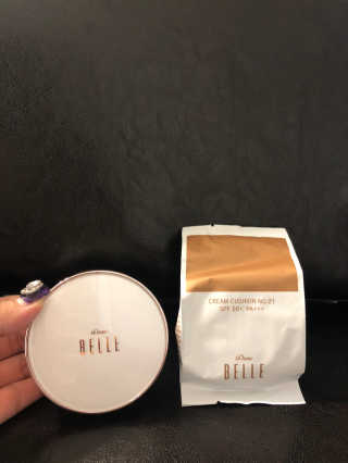 디어벨르 크림쿠션 DEAR BELLE CREAM COUSION — 5점을 준 리뷰어가 2020년 7월 올린 사용 사진