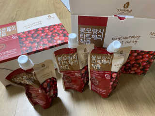 자연에온 몽모랑시 타트체리 착즙 100mL 10개입 2BOX — 4.5점을 준 리뷰어가 2020년 10월 올린 사용 사진