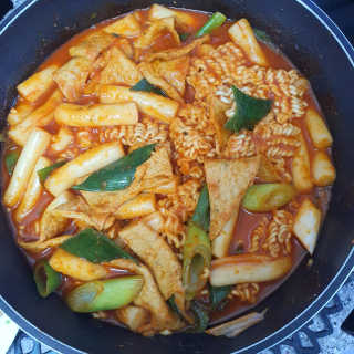 화곡미담 옛날 떡볶이 — 5점을 준 리뷰어가 2020년 5월 올린 사용 사진