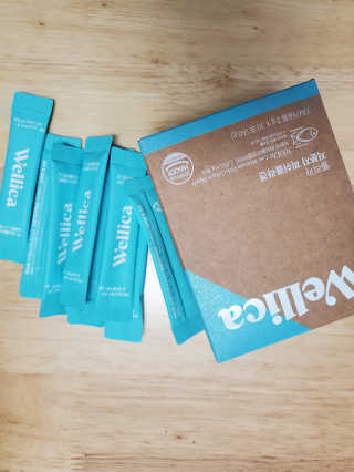 웰리카 저분자 피쉬 콜라겐 — 5점을 준 리뷰어가 2020년 12월 올린 사용 사진