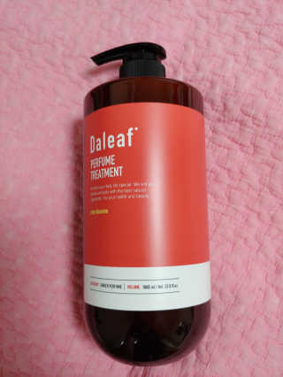 달리프 진저 베러퍼퓸 트리트먼트 1000ml 향 5종 — 5점을 준 리뷰어가 2020년 6월 올린 사용 사진
