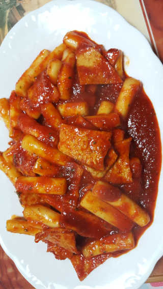 화곡미담 옛날 떡볶이 — 4점을 준 리뷰어가 2020년 5월 올린 사용 사진