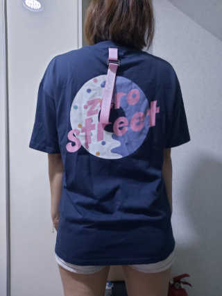 제로스트릿 ZERO STREET - BACK DONUT T-SHIRT 7 COLOR — 5점을 준 리뷰어가 2020년 7월 올린 사용 사진