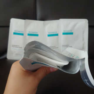 바이오믹 BIOMEEK SENSIMETIC SOOTHING MASK.S — 5점을 준 리뷰어가 2020년 6월 올린 사용 사진