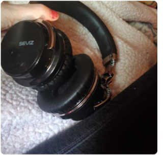 SEVIZ Bluetooth Headphones 10 3color — 5점을 준 리뷰어가 2020년 7월 올린 사용 사진