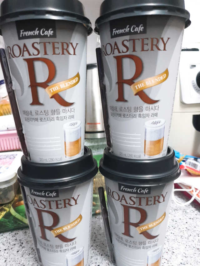 로스터리 흑임자 라떼 320ml - 4개입 리뷰 사진