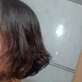 다슈코리아 다슈 데일리 내추럴 헤어 크림 — 5점을 준 리뷰어가 2020년 5월 올린 사용 사진
