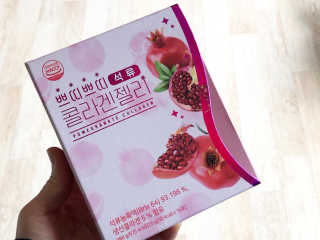 헬스업_쁘띠쁘띠석류콜라겐젤리_20g x 14포 — 5점을 준 리뷰어가 2020년 10월 올린 사용 사진