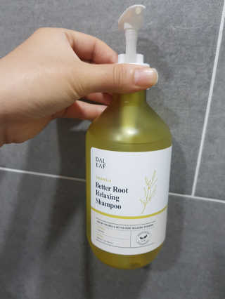 달리프 클로렐라 베러 루트 릴렉싱 샴푸 500ml — 5점을 준 리뷰어가 2020년 9월 올린 사용 사진