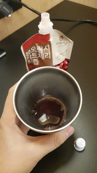 자연에온 몽모랑시 타트체리 착즙 100mL 10개입 2BOX — 5점을 준 리뷰어가 2020년 11월 올린 사용 사진