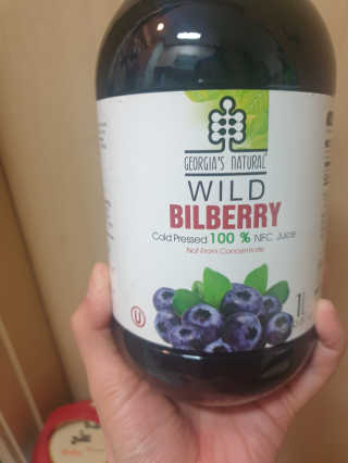 조지아스내추럴 조지아스 내추럴 야생빌베리 1,000ml NFC — 5점을 준 리뷰어가 2020년 5월 올린 사용 사진