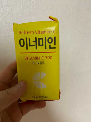 이너미인 VITAMIN-C 700 — 5점을 준 리뷰어가 2020년 8월 올린 사용 사진