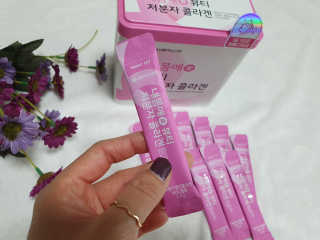 서울약사신협_내몸애뷰티저분자콜라겐_2.5g 50포 — 5점을 준 리뷰어가 2020년 5월 올린 사용 사진