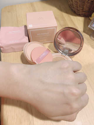 세렌디뷰티 레드 프로폴리스 하이 커버링 트리플 쿠션 — 4.5점을 준 리뷰어가 2020년 9월 올린 사용 사진