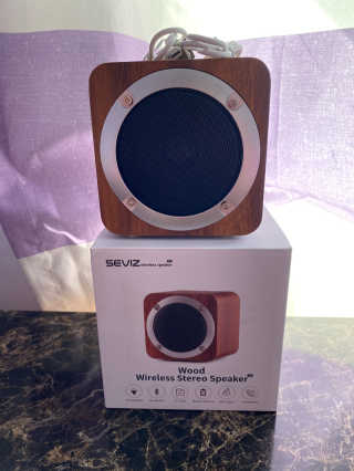 SEVIZ MINI10W 레트로 블루투스 스피커 — 5점을 준 리뷰어가 2020년 9월 올린 사용 사진