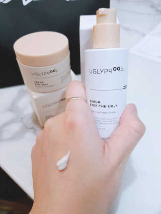 어글리프루프 세럼 스탑디어글리 딥 컨템플레이션 30ml — 5점을 준 리뷰어가 2020년 11월 올린 사용 사진
