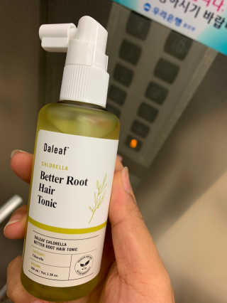 달리프 클로렐라 베러 루트 헤어토닉 100ml — 5점을 준 리뷰어가 2020년 10월 올린 사용 사진
